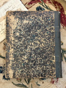 Antique 1892 Repertoire French Notebook