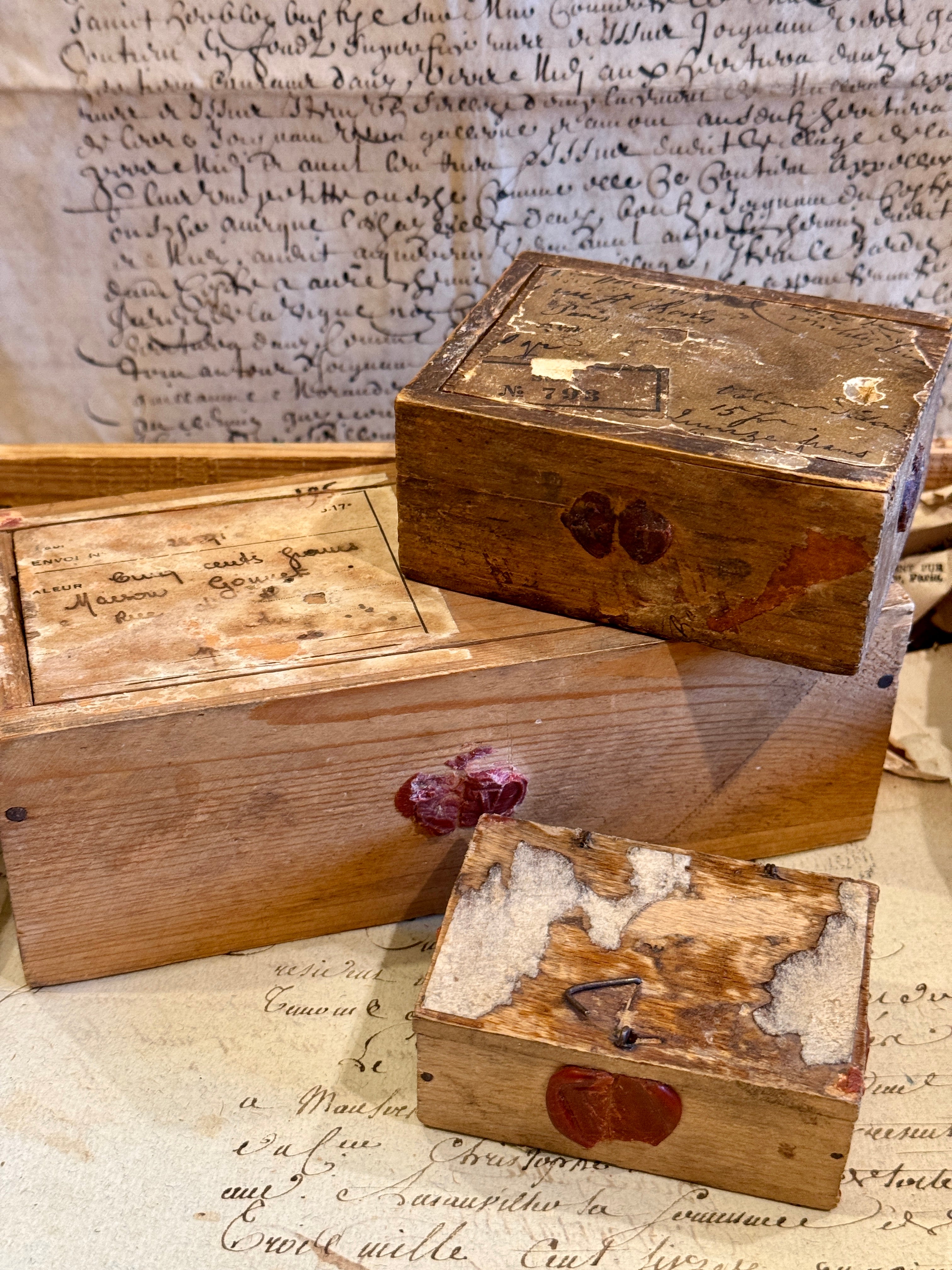 Antique French Watch/Jewelry Makers Box