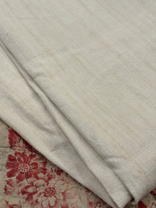 Hand Loomed French 1800's Sheet/Blanket