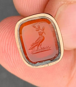 Georgian Family Crest Agate Seal (1714 - 1830)