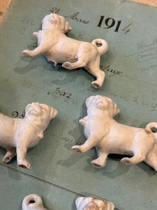 Antique German Bisque Dogs - A14