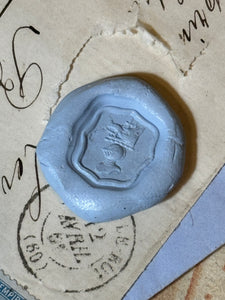 SUPERB Antique 1800's Armorial Agate Seal