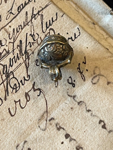 1800's Victorian "Bird on a Branch"  Intaglio Seal FOB Pendant