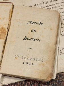 "Petit" Antique French Agendas