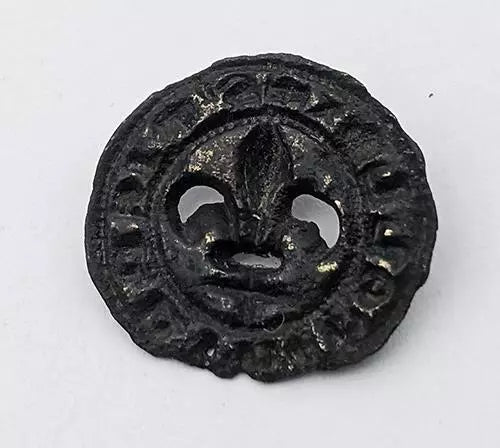 13TH / 14TH Century Medieval FLEUR-DE-LIS Intaglio Letter Seal