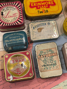Antique French Tins
