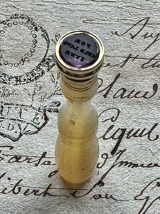 Early Victorian "FOR AULD LANG SYNE" Seal