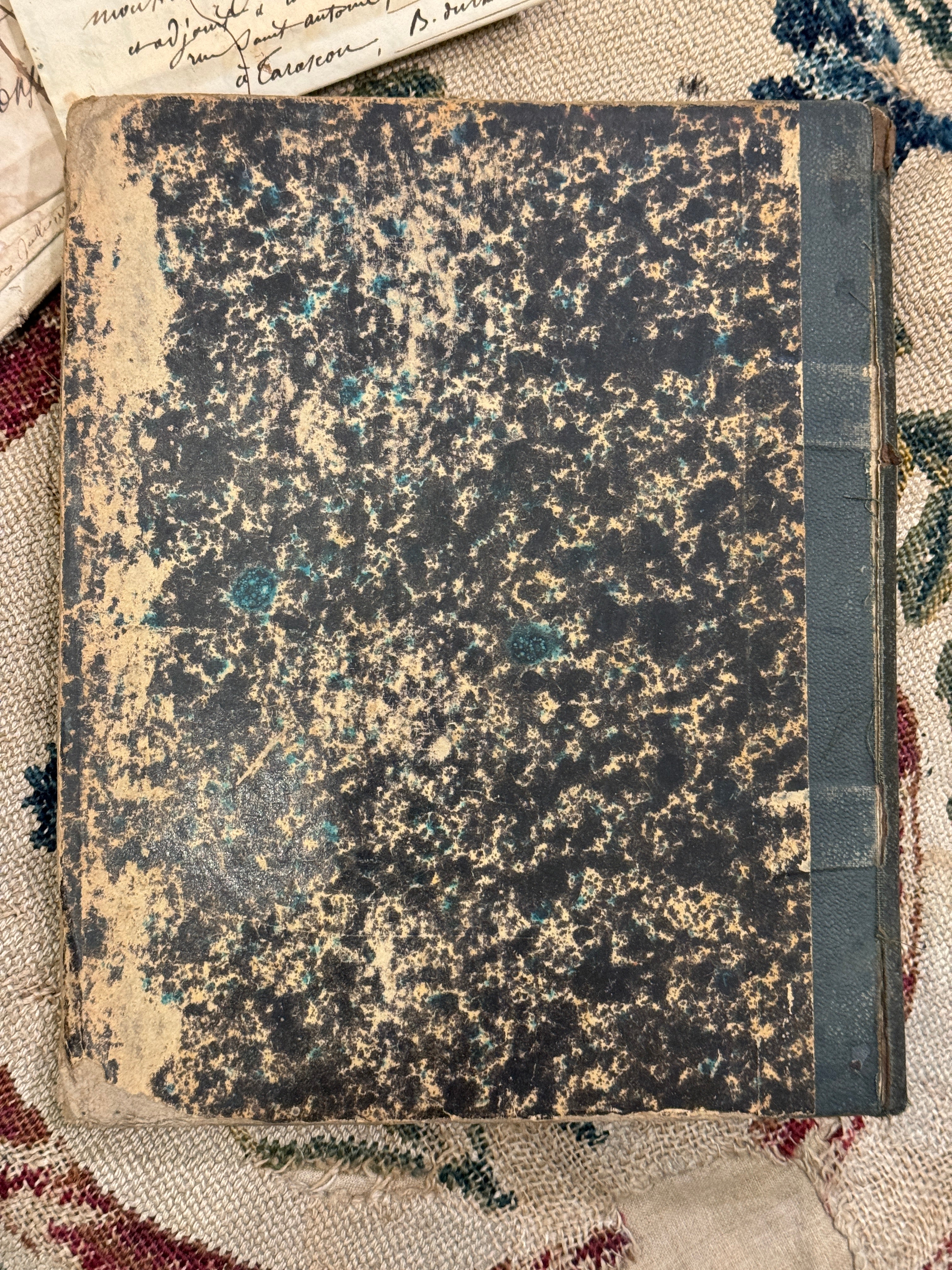 Antique 1893 Repertoire French Notebook