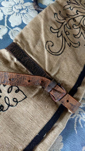 Antique 1800's French Baguette Bag