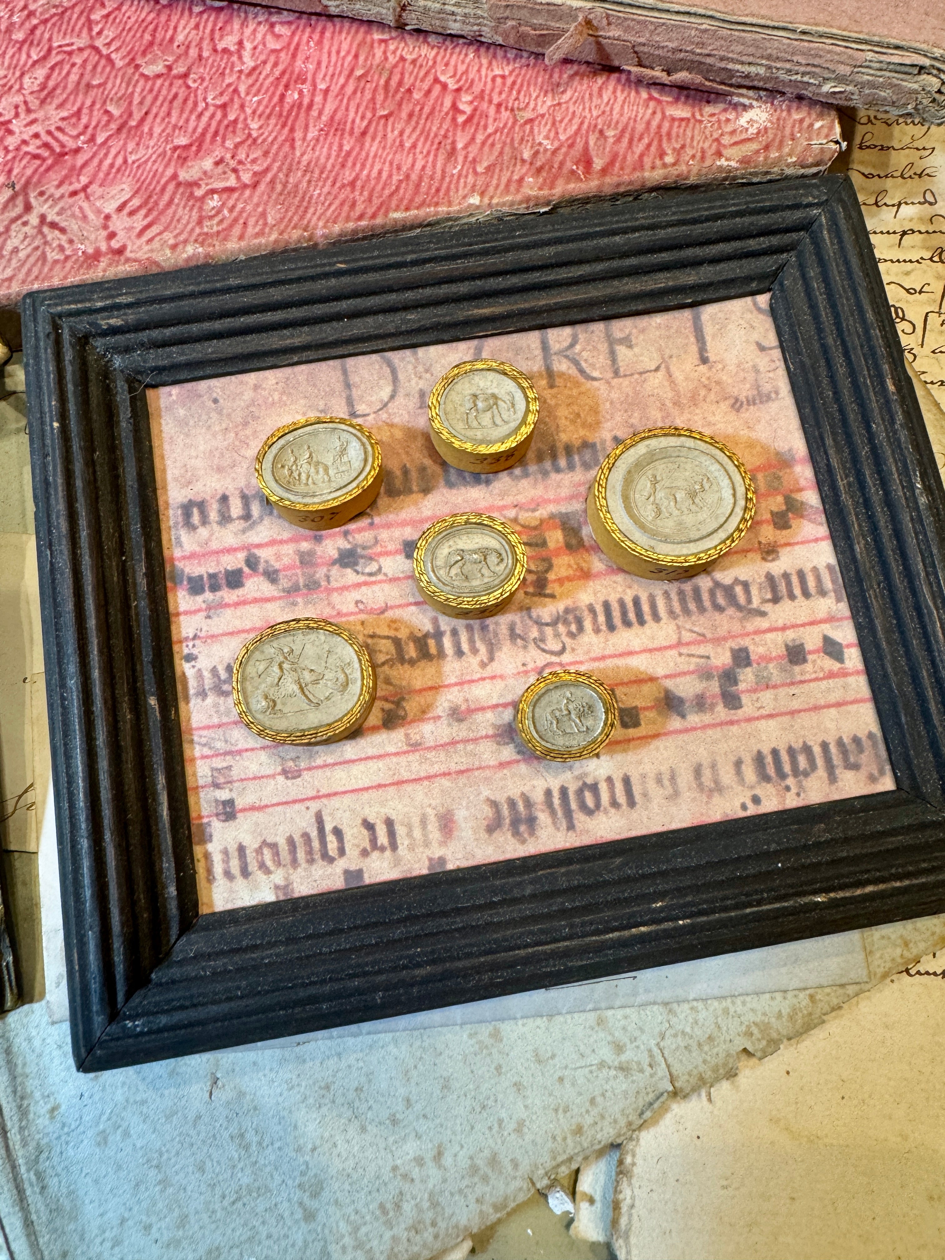 Antique 1800s Intaglios from Italy - A2