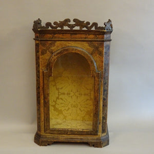 RESERVED For EDEN - Early 1700's Italian Antique Niche Relic Cabinet