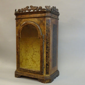 RESERVED For EDEN - Early 1700's Italian Antique Niche Relic Cabinet