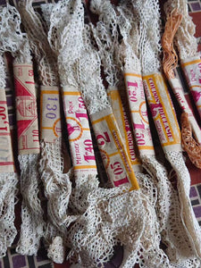 Vintage French Lace Ribbons