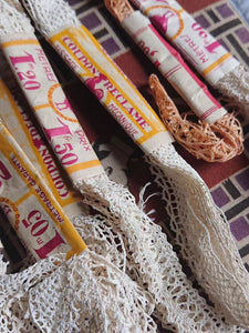 Vintage French Lace Ribbons