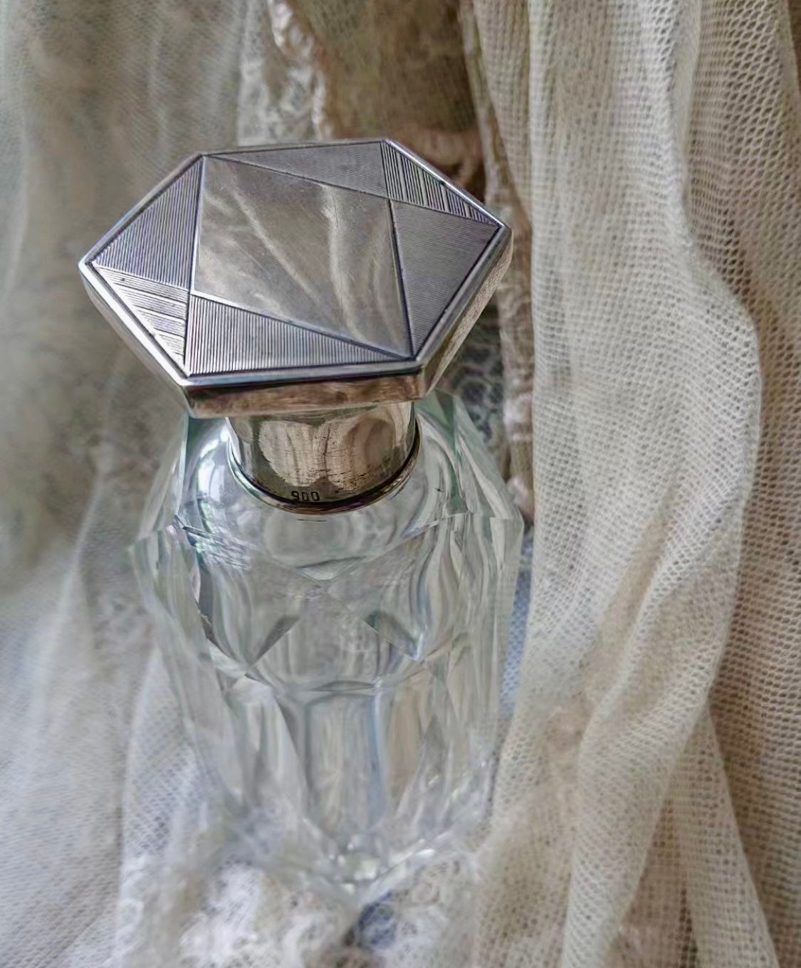 Antique 1920's French Perfume Bottle