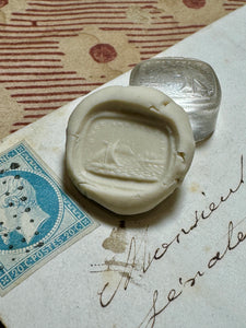 Antique Georgian Glass Tassie Seal