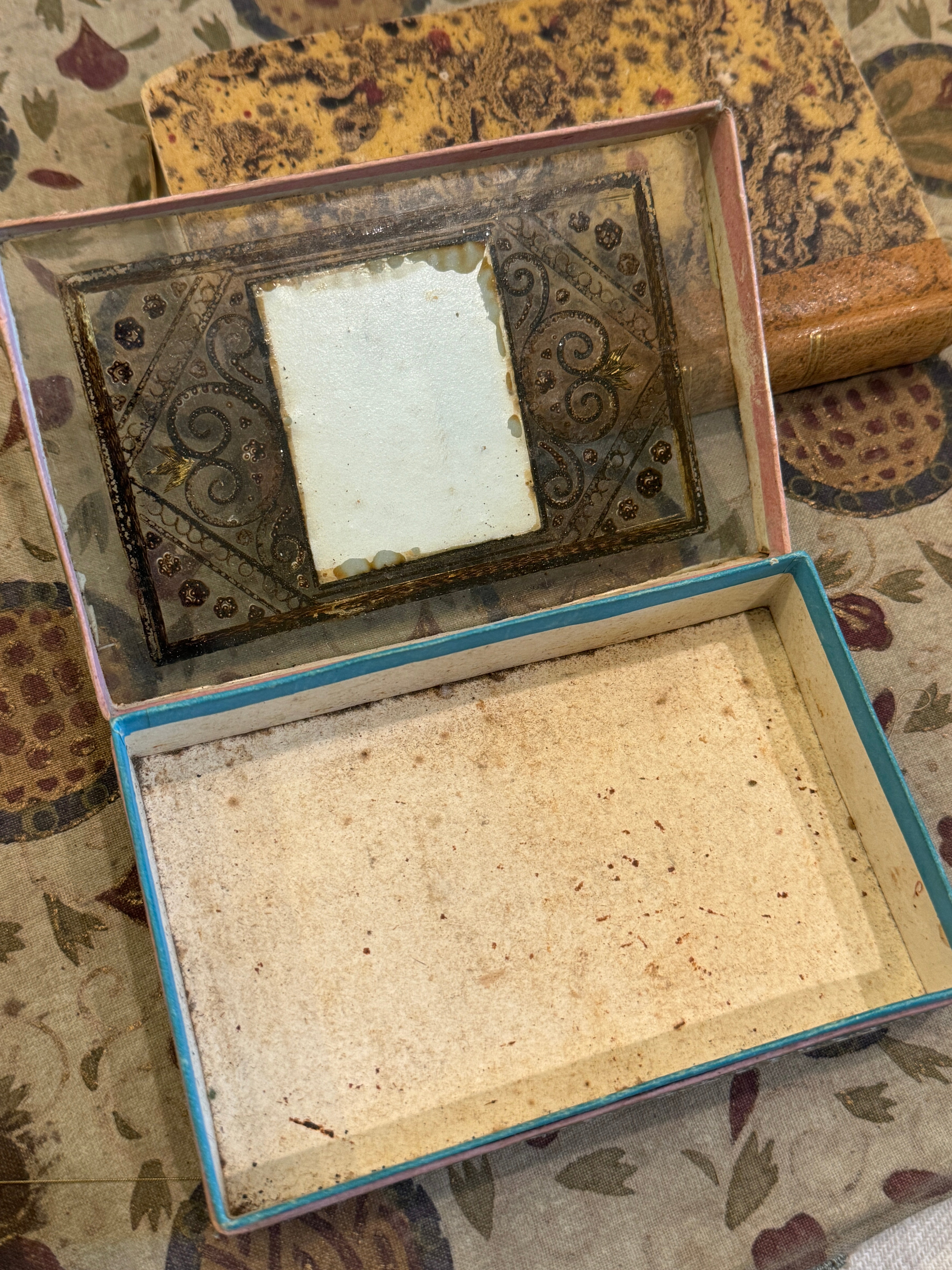 1800's Antique French Reliquary Box