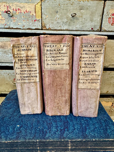 Wonderful 1800s Fat and Chunky French Pink Books