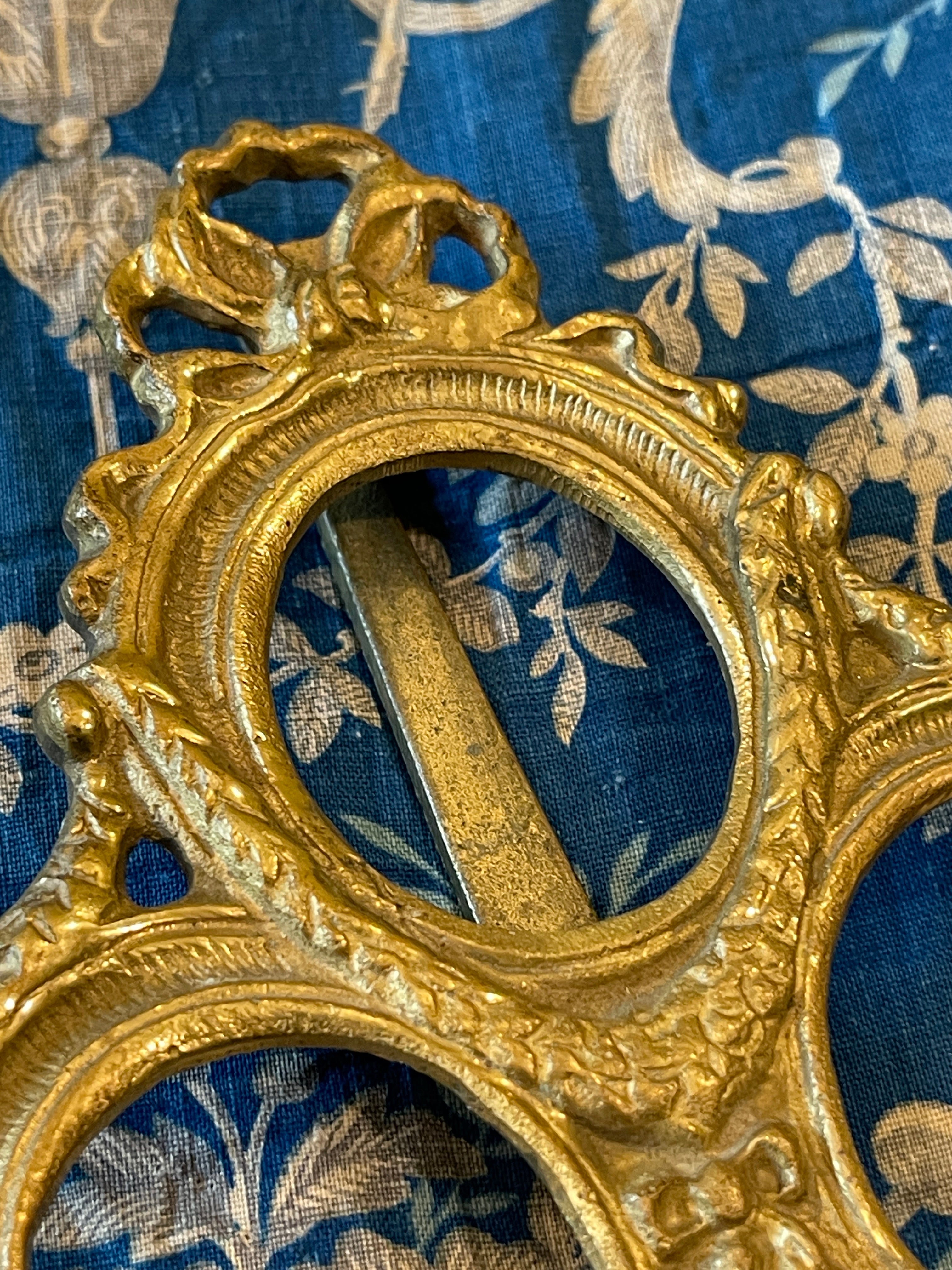 Exquisite 19th century French Ormolu Triple Picture Frame