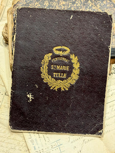 Antique 1865 - 1866 French Notebook