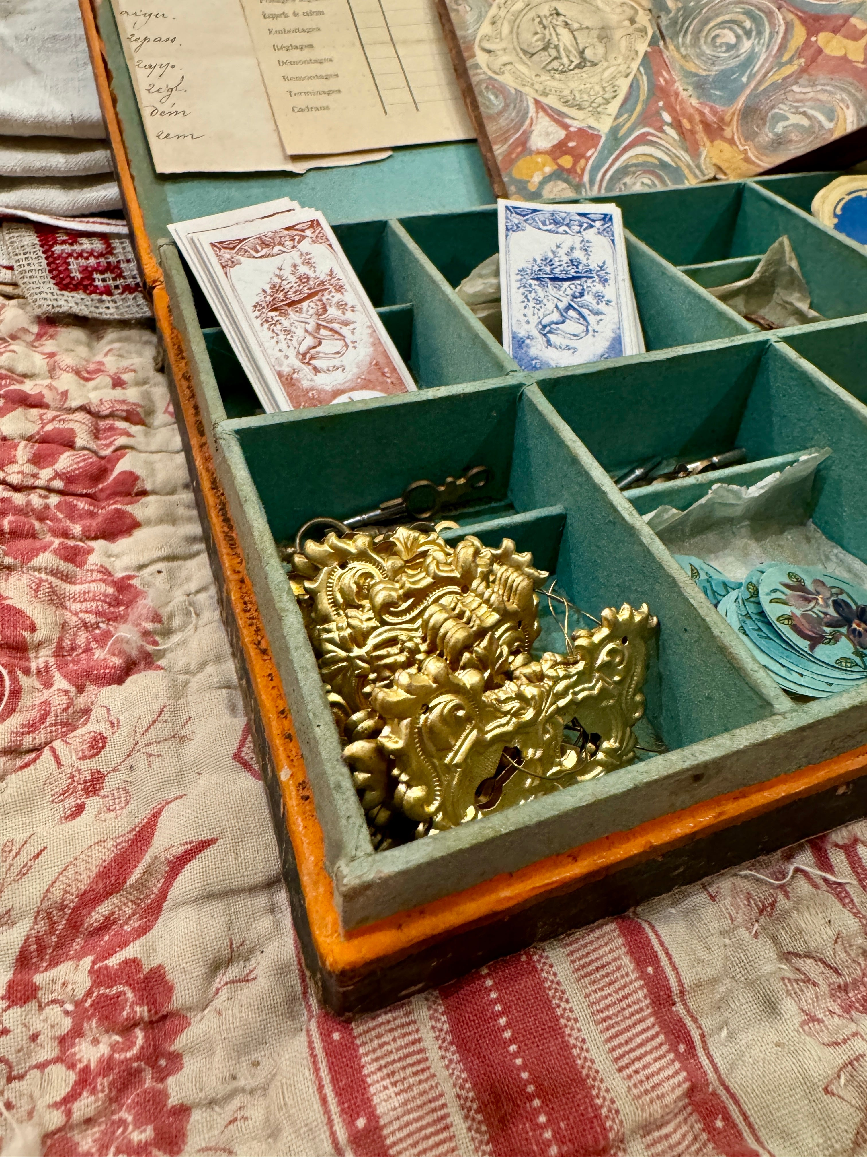 Antique French Watchmakers Box