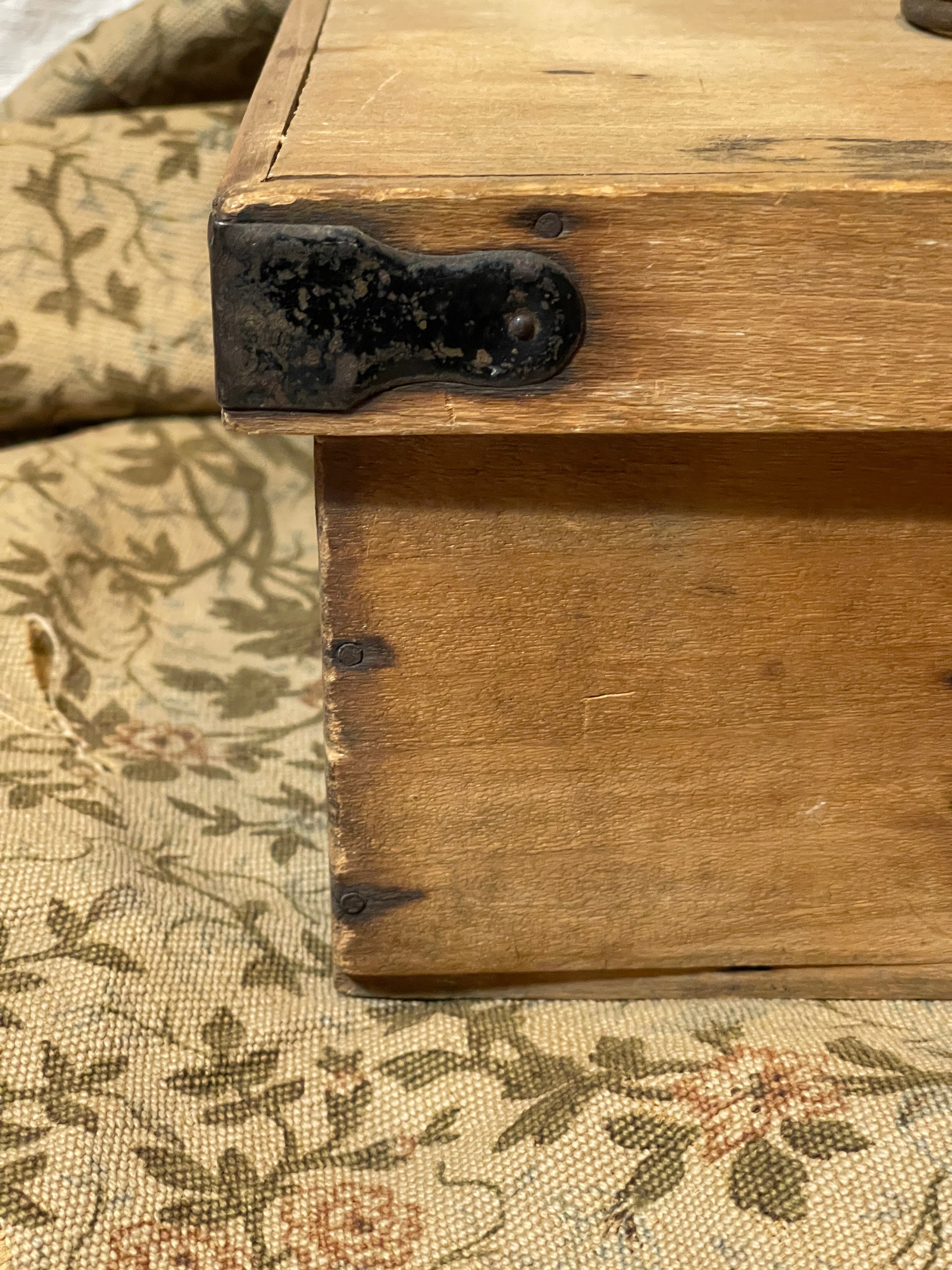 Beautiful Antique French Wooden Box